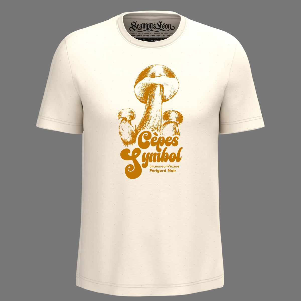 T-shirt Cèpes Symbol — Périgord Noir