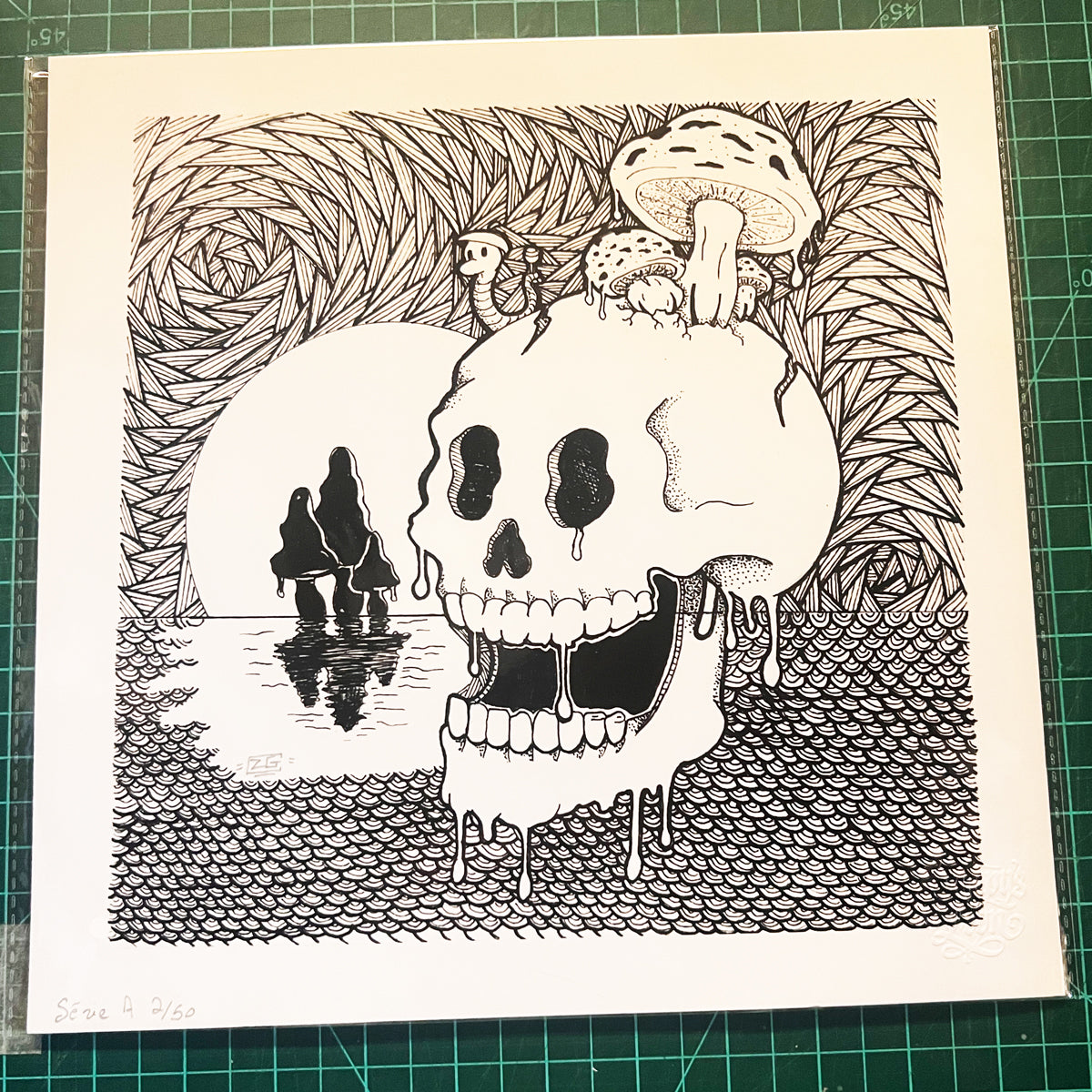 Skull Trip — Reproduction d'art