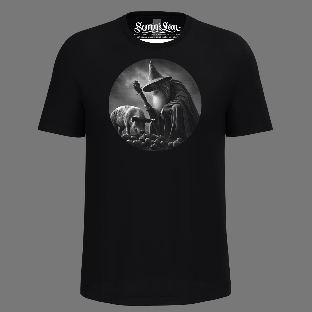 T-shirt Le Sorcier Truffier — Cochon & Truffes du Périgord