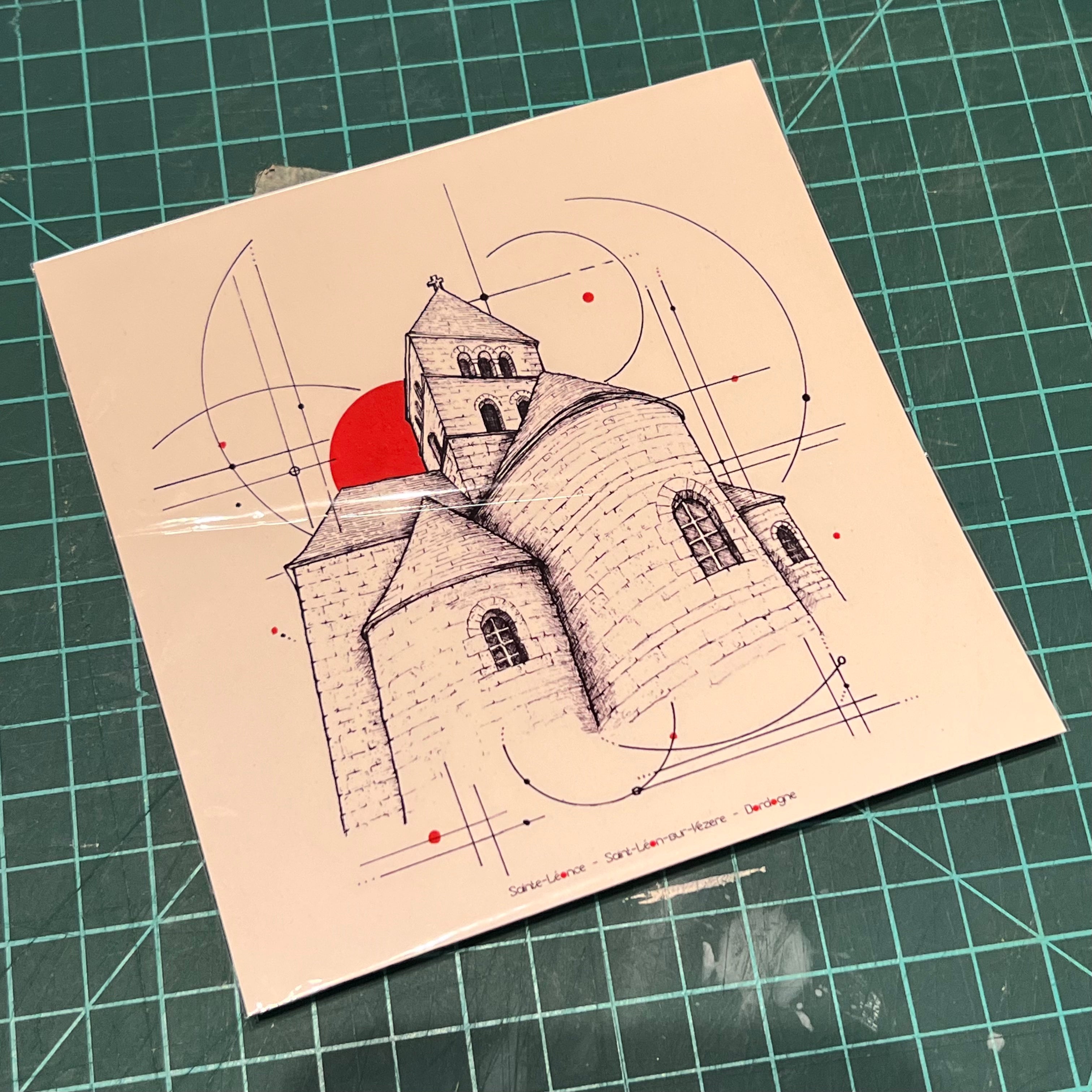 Reproduction — L'Église Sainte-Léonce