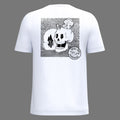 Crâne psychédélique et champignons des sous-bois — t-shirt sérigraphié main -ZG-, Saint-Léon-sur-Vézère